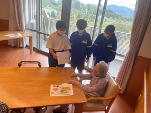 1年生福祉体験１