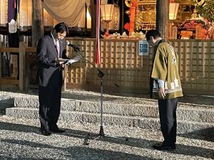 補助金伝達式