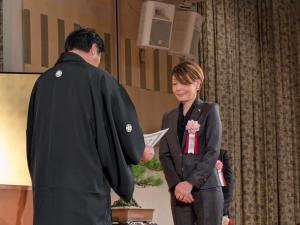 表彰式の様子（BRITA Japan株式会）