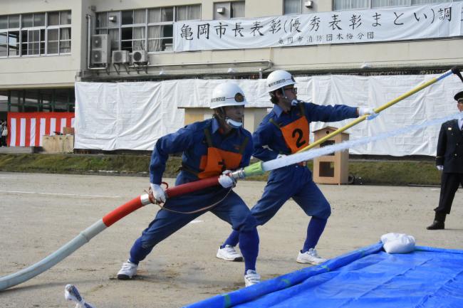 ポンプ操法