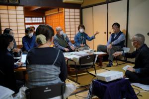 写真：意見交流会の様子