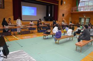 お琴の発表1