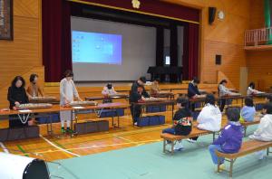 お琴の発表2