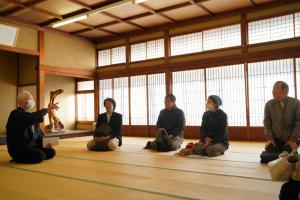 天理教亀岡大教会　事務所大広間（横町）の様子