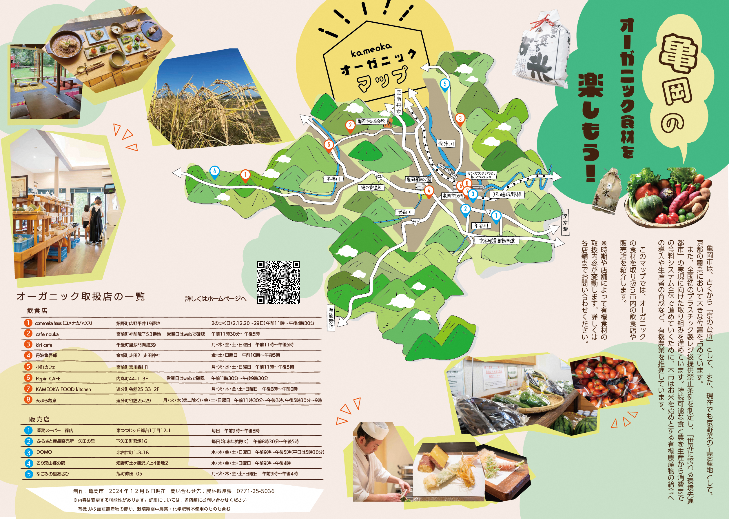オーガニック食材マップ
