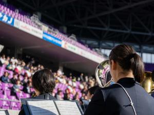 吹奏楽部の演奏写真2枚目
