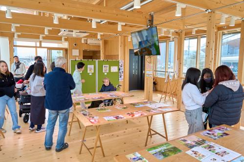 にぎわうイベント会場