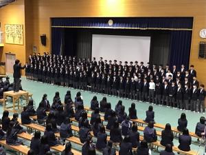 3年生を送る会3