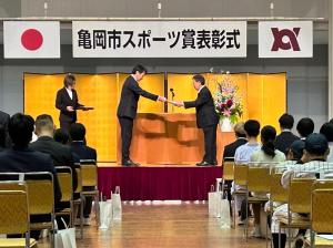 スポーツ賞表彰式