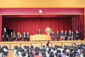 着任式・始業式