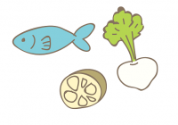 食べ物１のイラスト