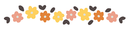 花ラインイラスト