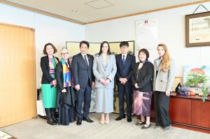 4.14ウクライナの経済省副大臣表敬訪問①