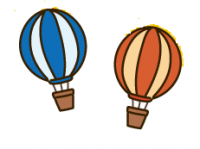 気球のイラスト