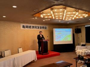 5.8経済同友会例会講演