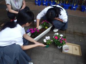 花植作業２