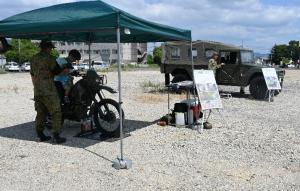 自衛隊ブース