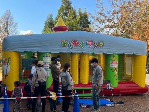 フワフワ遊具写真