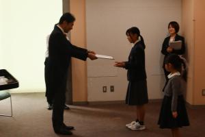 最優秀賞　稲葉幸奈さん
