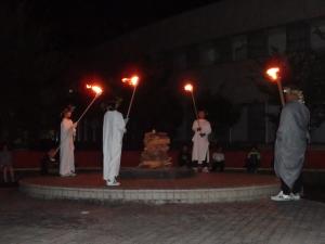 キャンプファイヤー