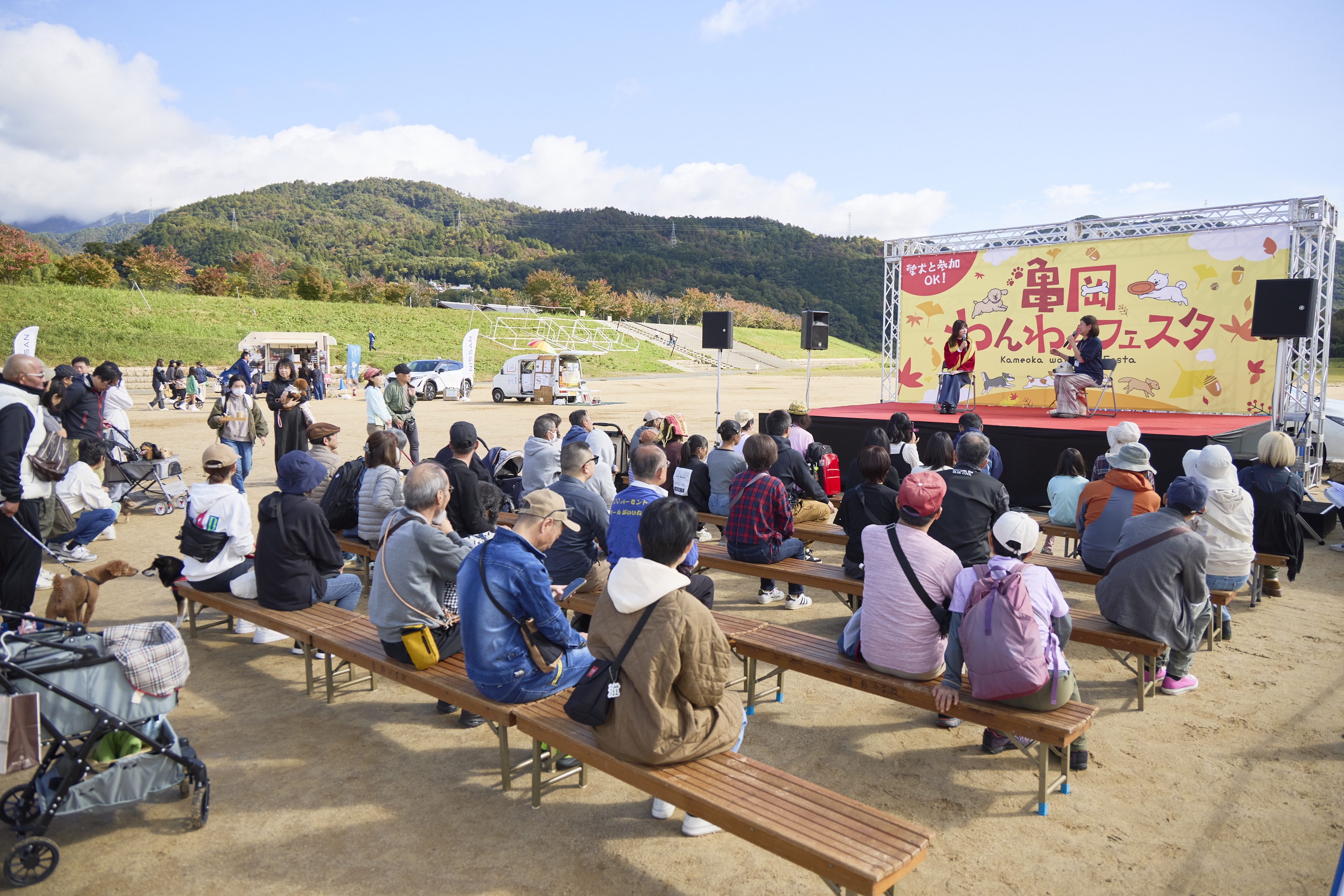 ステージでのトークショー
