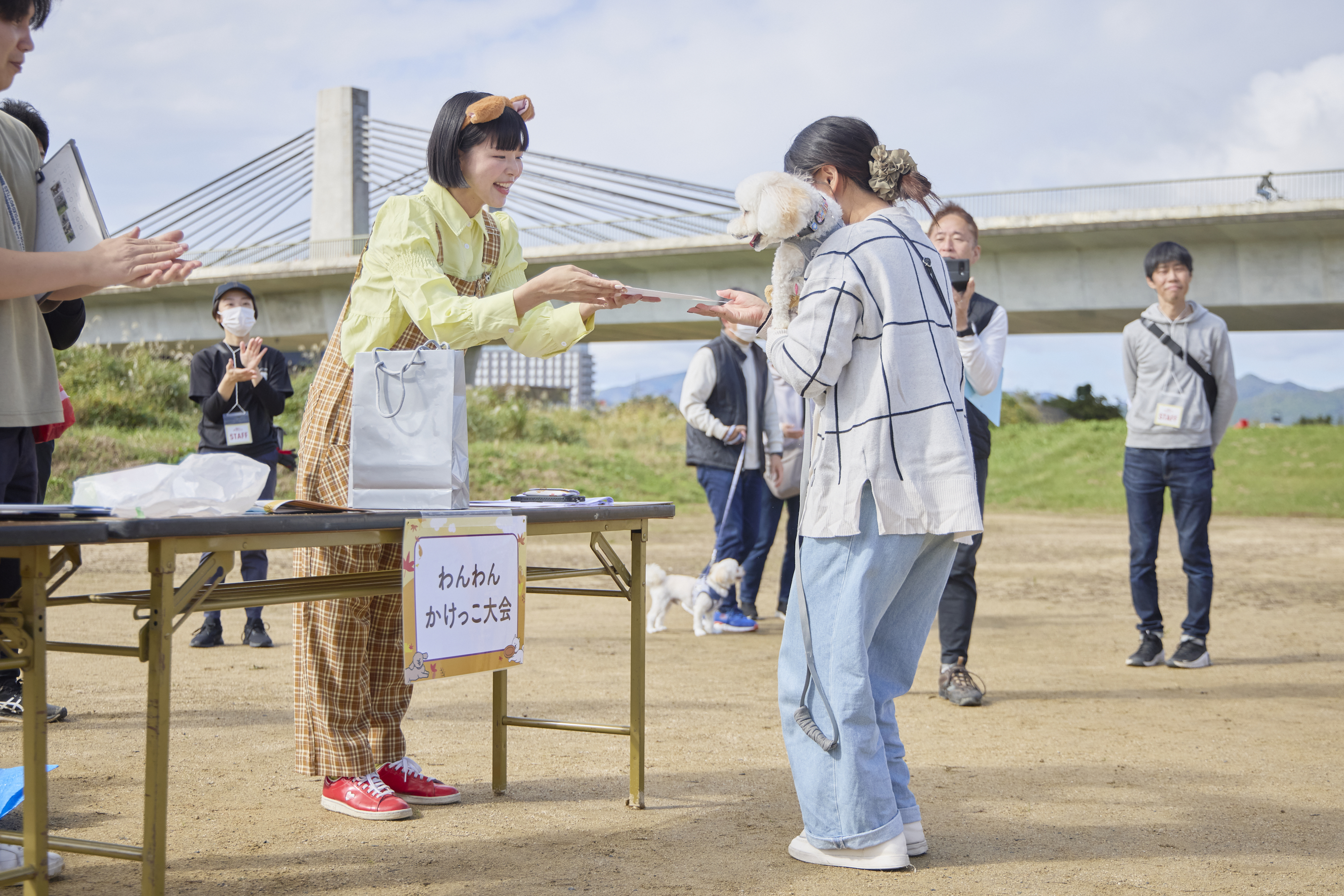 かけっこ大会表彰式