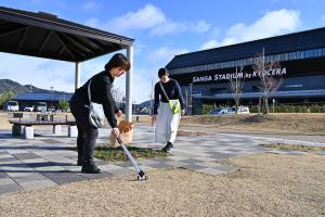 清掃活動の写真