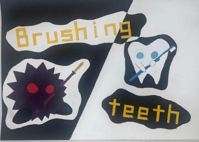 入選 南桑中学校 3 高松勇成 さんの絵画