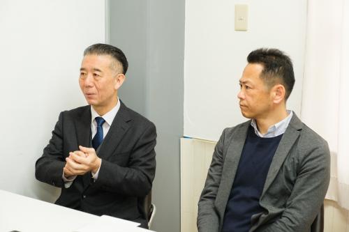代表取締役社長、営業本部長