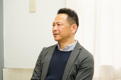 営業本部長の中田恒治さんの写真