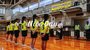 交通安全子ども自転車亀岡大会の様子の動画