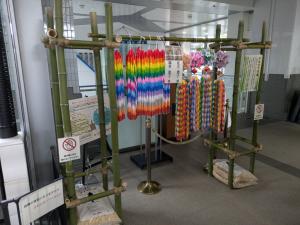 千羽鶴展示
