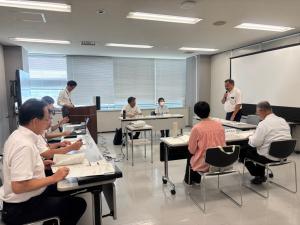 都市計画審議会常務委員会の様子