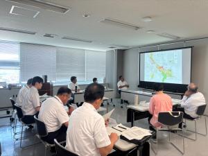 都市計画審議会常務委員会の様子