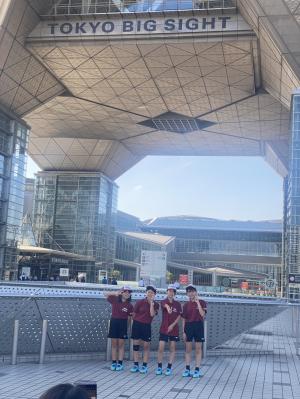 東京ビッグサイトと子どもたち