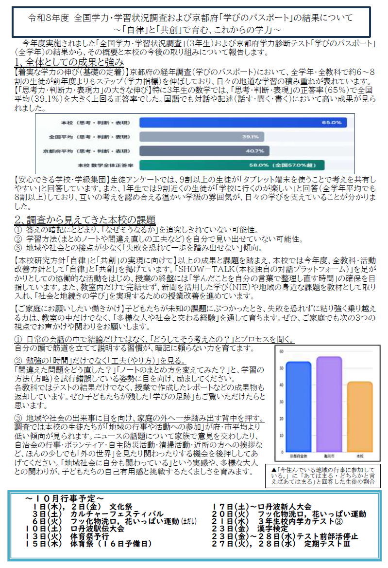 学校便り10-2