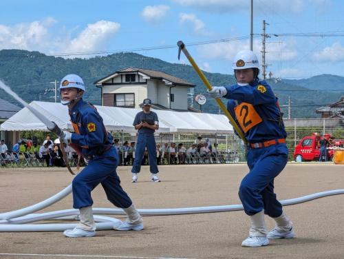 小型ポンプ操法3