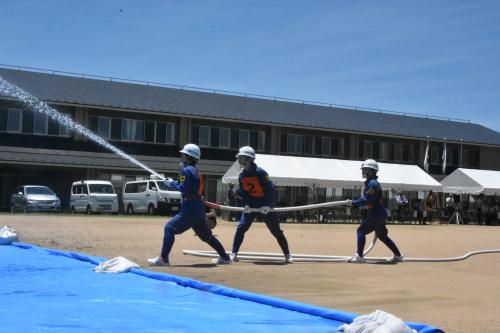 軽可搬ポンプ操法