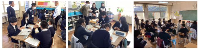 令和6年11月21日（木曜日） 8・9年生 人権学習参観